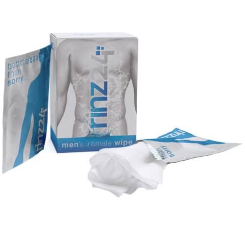RINZ24 Mens Intimate Wipes